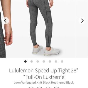 Lululemon Speed up Tight
